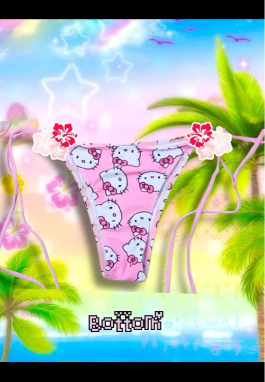 Hello Kitty Bikini BOTTOMS ONLY