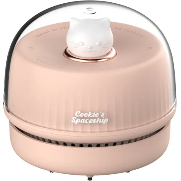 Kitty Desktop Vacuum Cleaner - Blush Pink