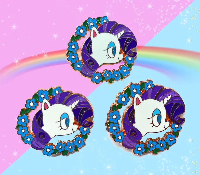 MLP: Rarity Hard Enamel Pin