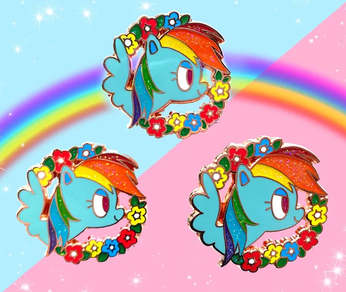 MLP: Rainbow Dash Hard Enamel Pin