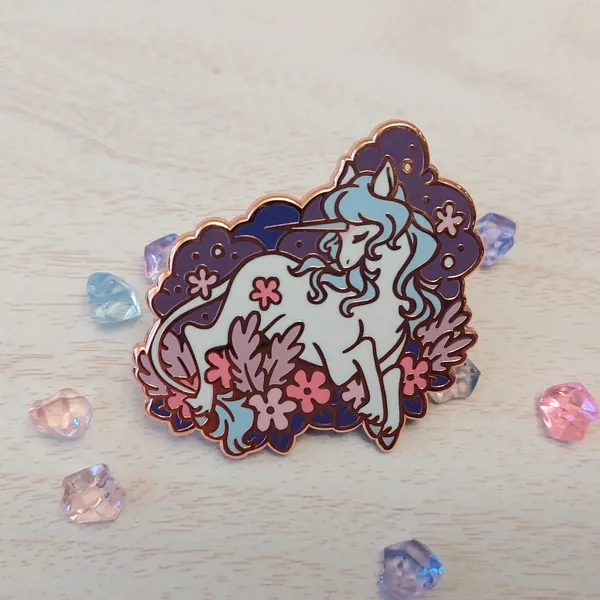 A Unicorn in Her Forest - Hard Enamel Pin