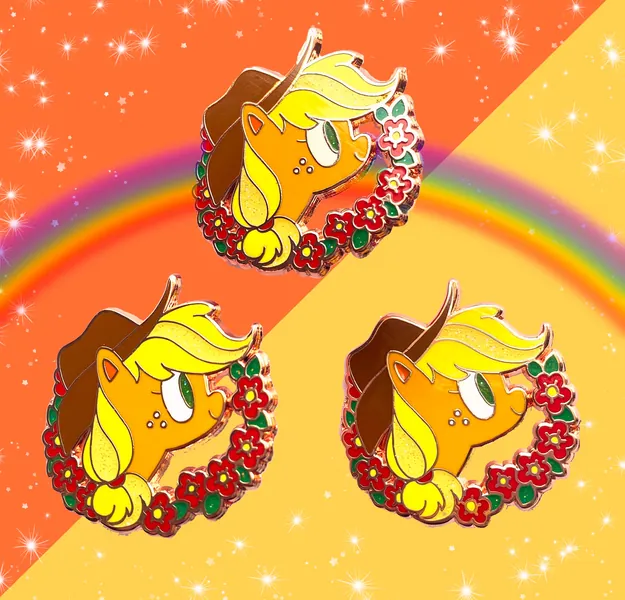 MLP: Applejack Hard Enamel Pin