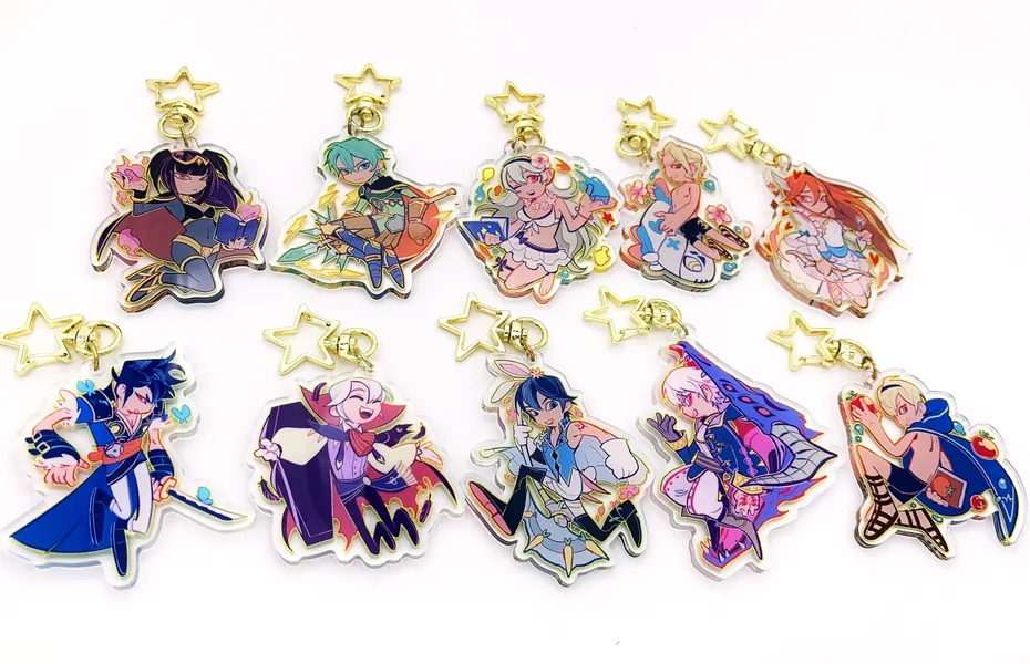 Fire Emblem Heroes Keychains