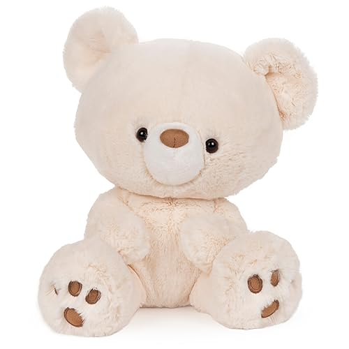 GUND Kai Teddy Bear, Premium Plush Toy Stuffed Animal for Ages 1 & Up, Vanilla/Cream, 12" - Kai (Vanilla)
