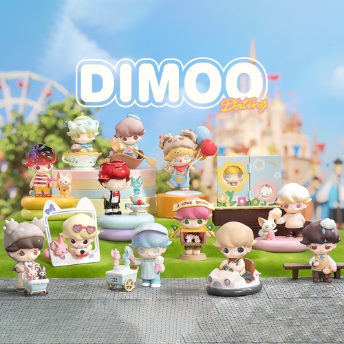 Dimoo Dating Blind Box Series by POP MART - Single Blind Box