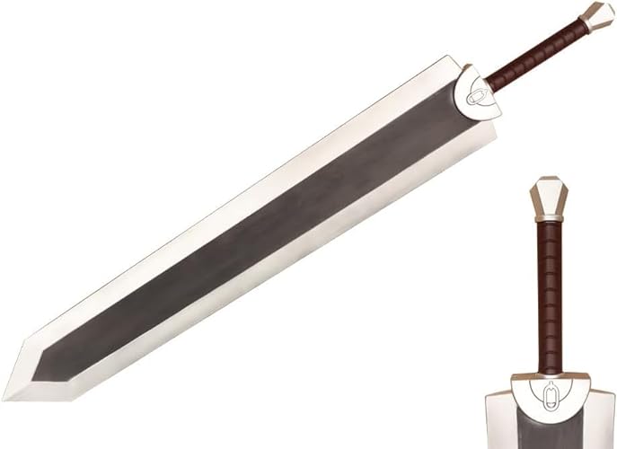 57" Fantasy Foam Dragon Slayer Berserk Guts Sword Anime Cosplay & Costume for Xmas & Halloween