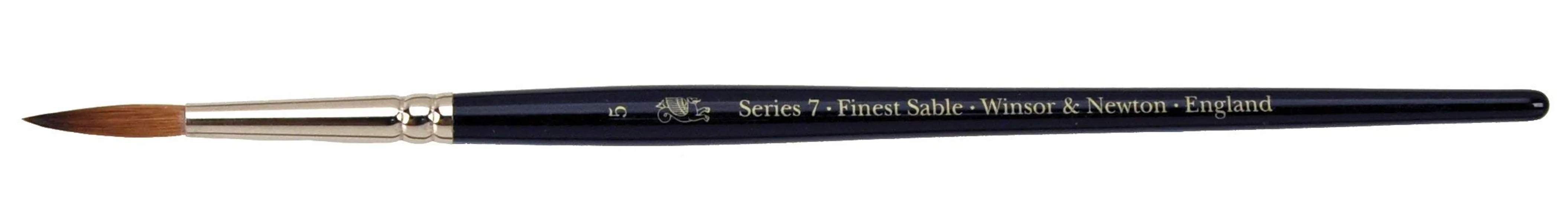 Winsor & Newton Series 7 Kolinsky Sable Brush, Round SH #5 - #5 - Round