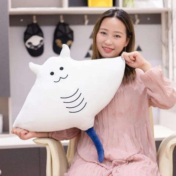 Manta Ray Cushions (3 SIZES) - 31" / 80 cm