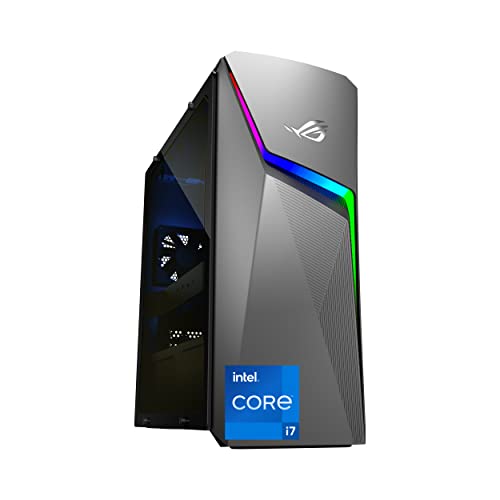 ASUS ROG Strix G10 Gaming Desktop PC, Intel Core i7-11700, GeForce RTX 3060, 16GB DDR4 RAM, 1TB PCIe SSD, Wi-Fi 5, Windows 11 Home, G10CE-AH766 - Intel Core i7-11700 - 16 GB - 1 TB - RTX 3060