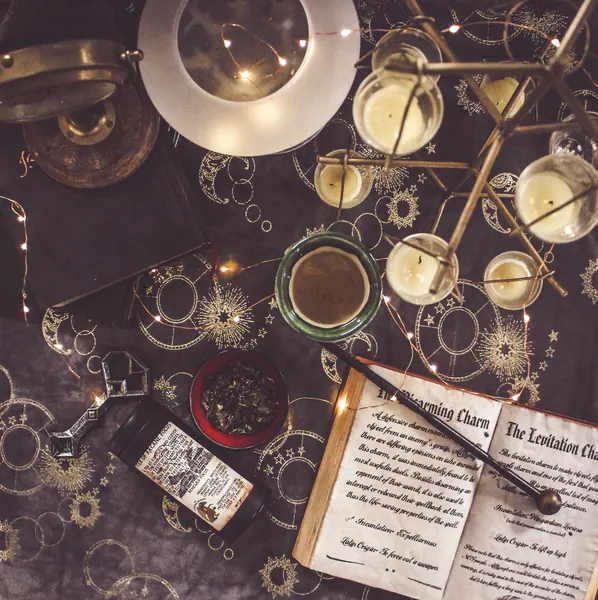 Tea of Arcane Focus | Wizard Dungeons and Dragons Inspired White Tea Blend | D&D gift | Loose Leaf Tea