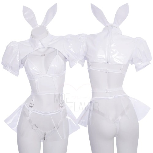 White Cyber Bunny - White / XS/S
