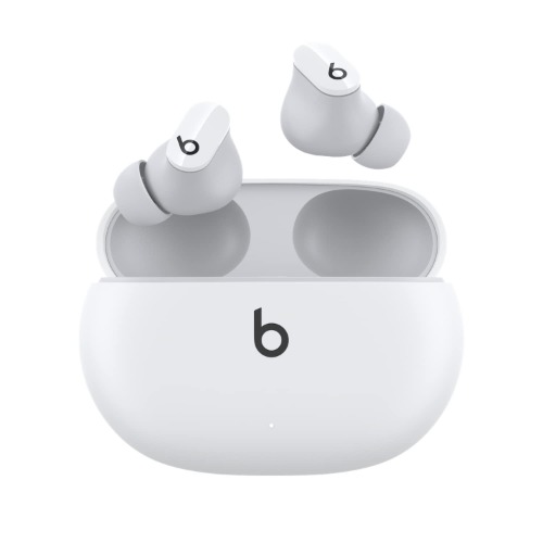 Beats Studio Buds – True Wireless Noise Cancelling Earbuds – IPX4 rating, Sweat Resistant Earphones, Compatible with Apple & Android, Class 1 Bluetooth, Built-in Microphone – White