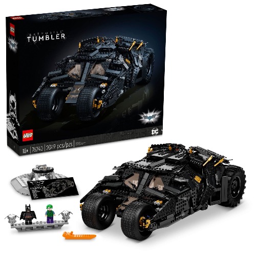 LEGO Dc Batman Batmobile Tumbler 76240 Iconic Car Model From The Dark Knight Trilogy, Building Set For Adults, 1 Piece, Collectible Display Gift Idea, Multicolor - Frustration-Free Packaging ₹44,649.00
