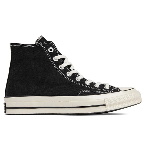 Chuck '70 Hi - Black/Black/Egret | Black / 7