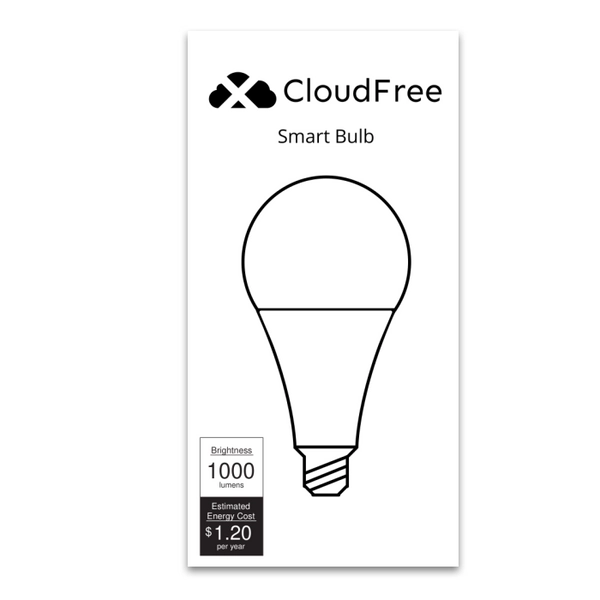 CloudFree Smart Bulb - RGBCW - CloudFree