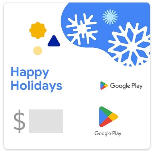 Google Play gift code - give the gift of games, apps and more (Email Delivery - CA Only) - 25 - Holiday Winter