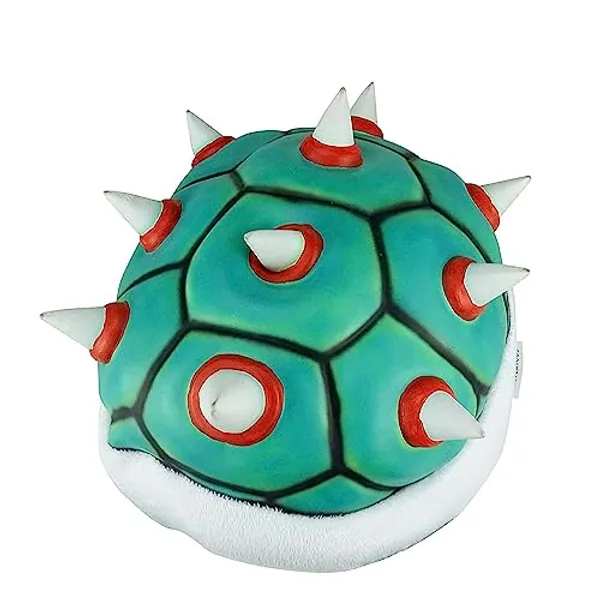 Bowsette Koopa Backpack Super Crown Cool White Spiked Shell Daypack Cosplay Costume Accessory Prop