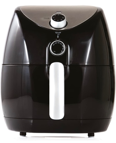 Tower T17021 Family Size Air Fryer with Rapid Air Circulation, 60-Minute Timer, 4.3 Litre, 1500W, Black