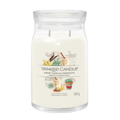 Yankee Candle - Sweet Vanilla Horchata Signature Large Jar