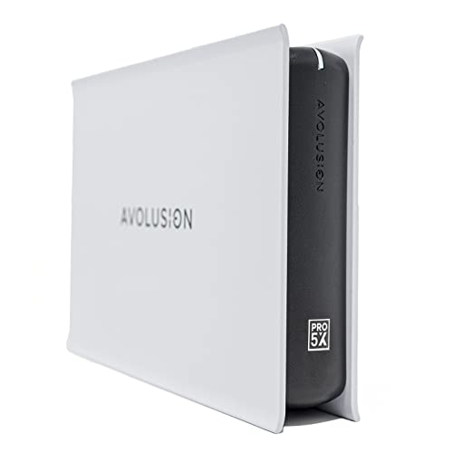 Avolusion PRO-5X Series 10TB USB 3.0 External Hard Drive for WindowsOS Desktop PC/Laptop (White) - 2 Year Warranty