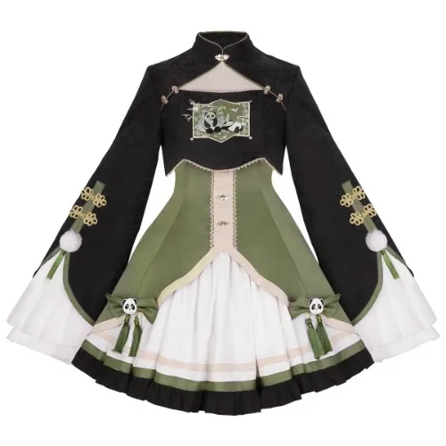 Panda lolita Chinese dress