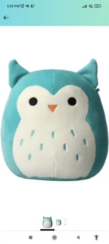Squishmallows Official Kellytoy Plush 7.5 Inch Squishy Stuffed Toy Animal (Winston Owl) : Amazon.sg: Toys