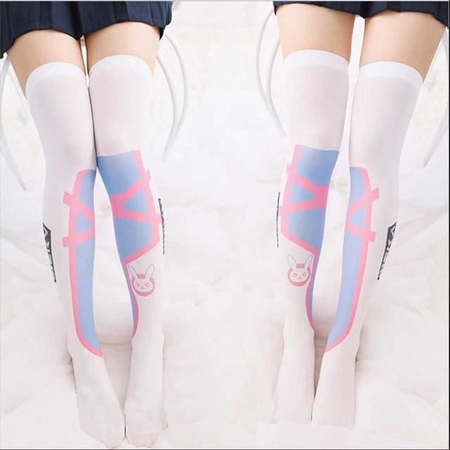 Gamer Bunny Stockings - Graphic