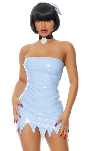 Betty Rubble/ Flinstones Cosplay | S/M / Blue