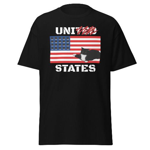 Uni-ted States | Cotton T-Shirt | Black / L