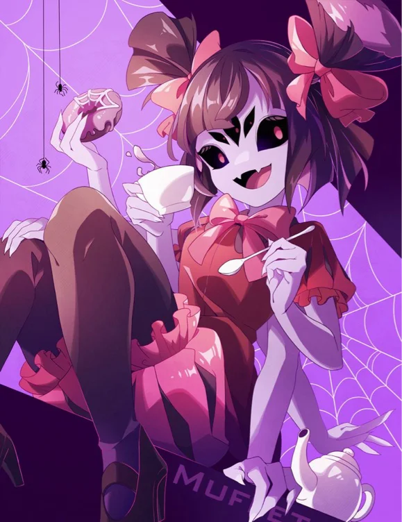 2/3 Muffet Shoes Undertale Cosplay 🕷️