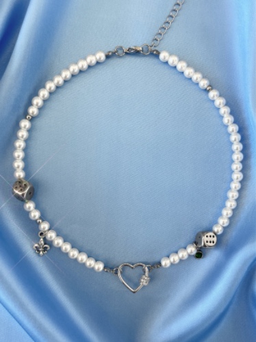 LOVERBOY PEARL NECKLACE | 15"