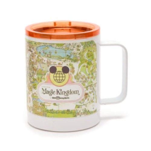 Walt Disney World 50th Anniversary Vault Map Mug with Lid | shopDisney
