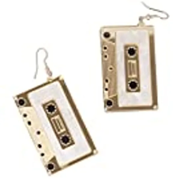 CutieJewelry Cassette Tape Dangle Cute Pretty Earrings