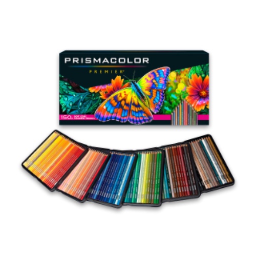 Prismacolor Premier Colored Pencils | Art Supplies for Drawing, Sketching, Adult Coloring | Soft Core Color Pencils, 150 Pack - 