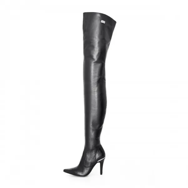 Super long high heel boots crotch high made-to-measure