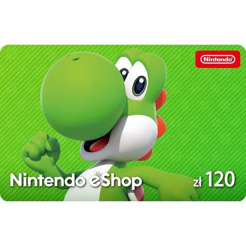 Kod aktywacyjny Nintendo eShop 120 zł