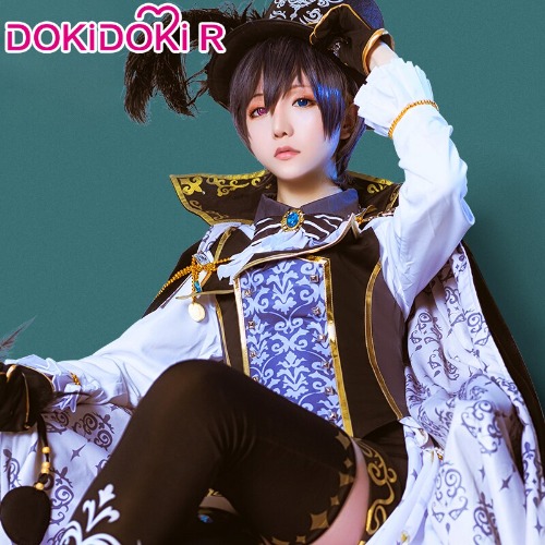 DokiDoki-R Anime Cosplay Black Butler Kuroshitsuji Ciel Phantomhive Cosplay Sun Awakening Costume | M-PRESALE
