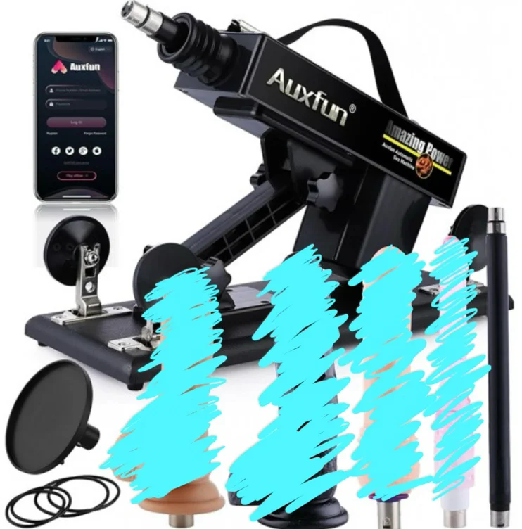 AUXFUN Automatic ( ͡° ͜ʖ ͡°) Machine w/ Attachments & Bluetooth App Control