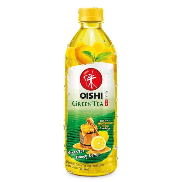 OISHI - Grüner Tee Honig Zitrone, 24er pack (24 X 500 ML)