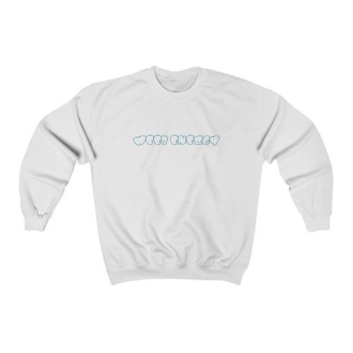 Weeb Energy Sweatshirt - 2XL / White