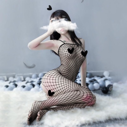 Babydoll Fishnet Bodysuit