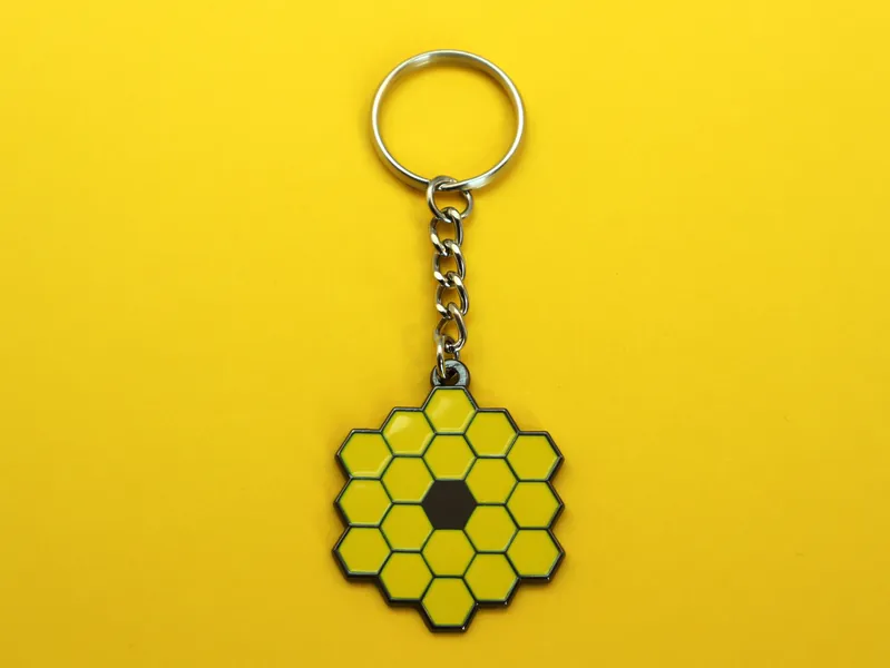 JWST Hard Enamel Schlüsselanhänger James Webb WeltraumTeleskop inspiriert