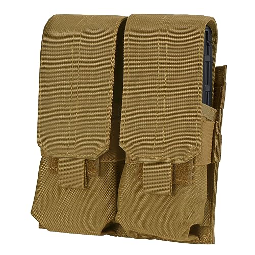 Condor Elite MA4-498 Double M4 Mag Pouch Coyote Brown