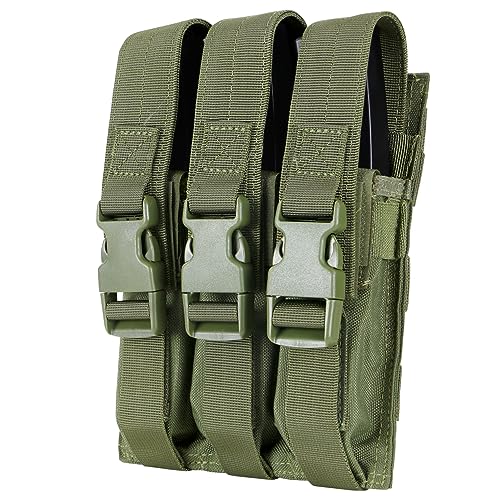 CondorTRIPLE MP5 MAG Pouch - One Size - Olive Drab