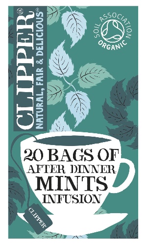 Clipper After Dinner Mints and Fennel Tea Bag 38g (Pack of 20)