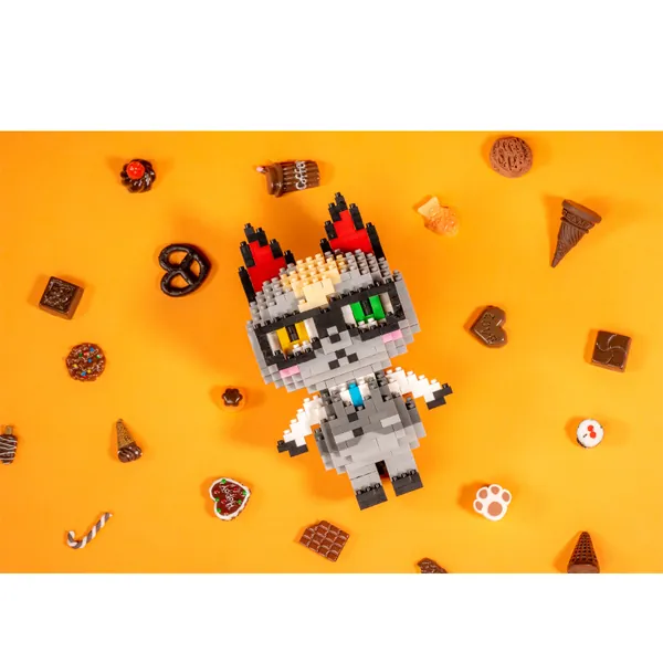 ACNH Building Blocks DIY Miniature Cute ACNH Toys Pixel Art - Raymond