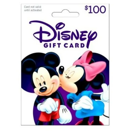 Disney giftcard $100