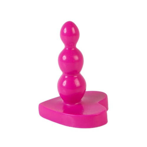 Beaded Butt Plug 3 - Pink Butt Plug