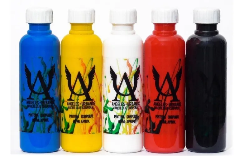 body paints x5 colors