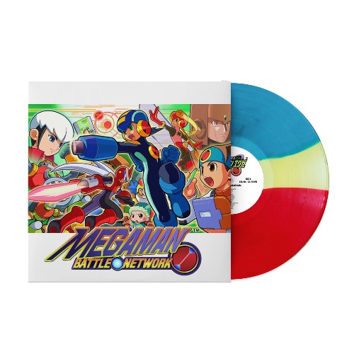 Mega Man Battle Network (Original Video Game Soundtrack) - Akari Kaida (1xLP Vinyl Record) [Tricolor Variant]